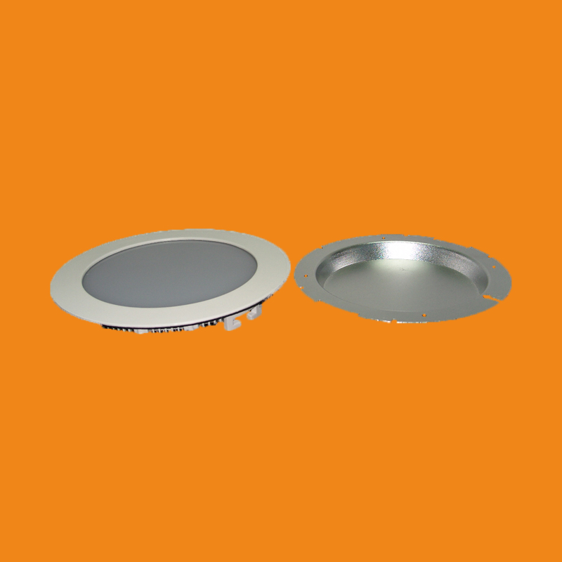LED平板天花灯铝外壳圆形LED-PB-4/5/6/8寸